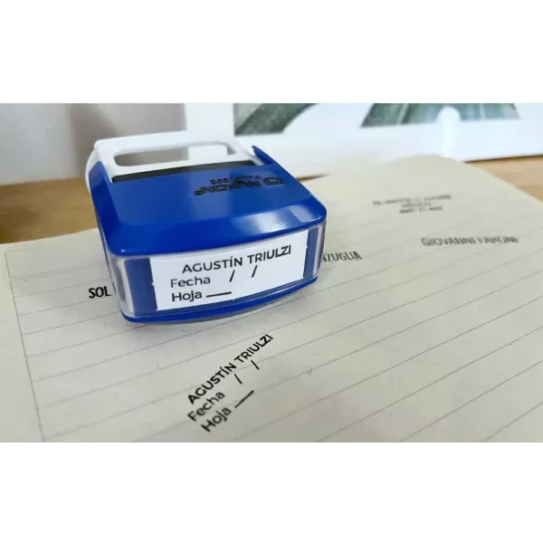Sello automatico para papel