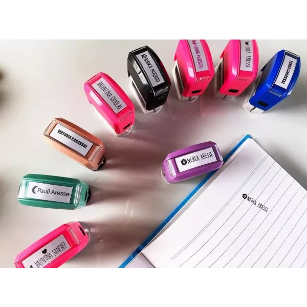 Sello automatico para papel y tela